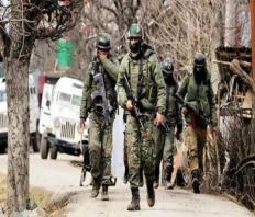 Four army men, including an Officer, died in a terrorist encounter in J&K